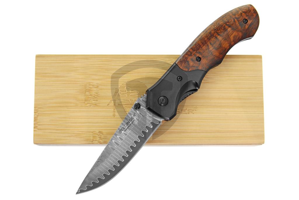 Zavírací nůž Dellinger Hunter Snake Wood